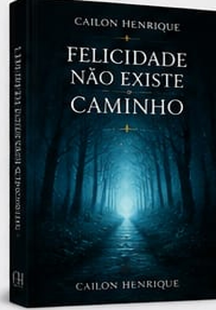 Capa do livro Felicidade Não Existe Caminho